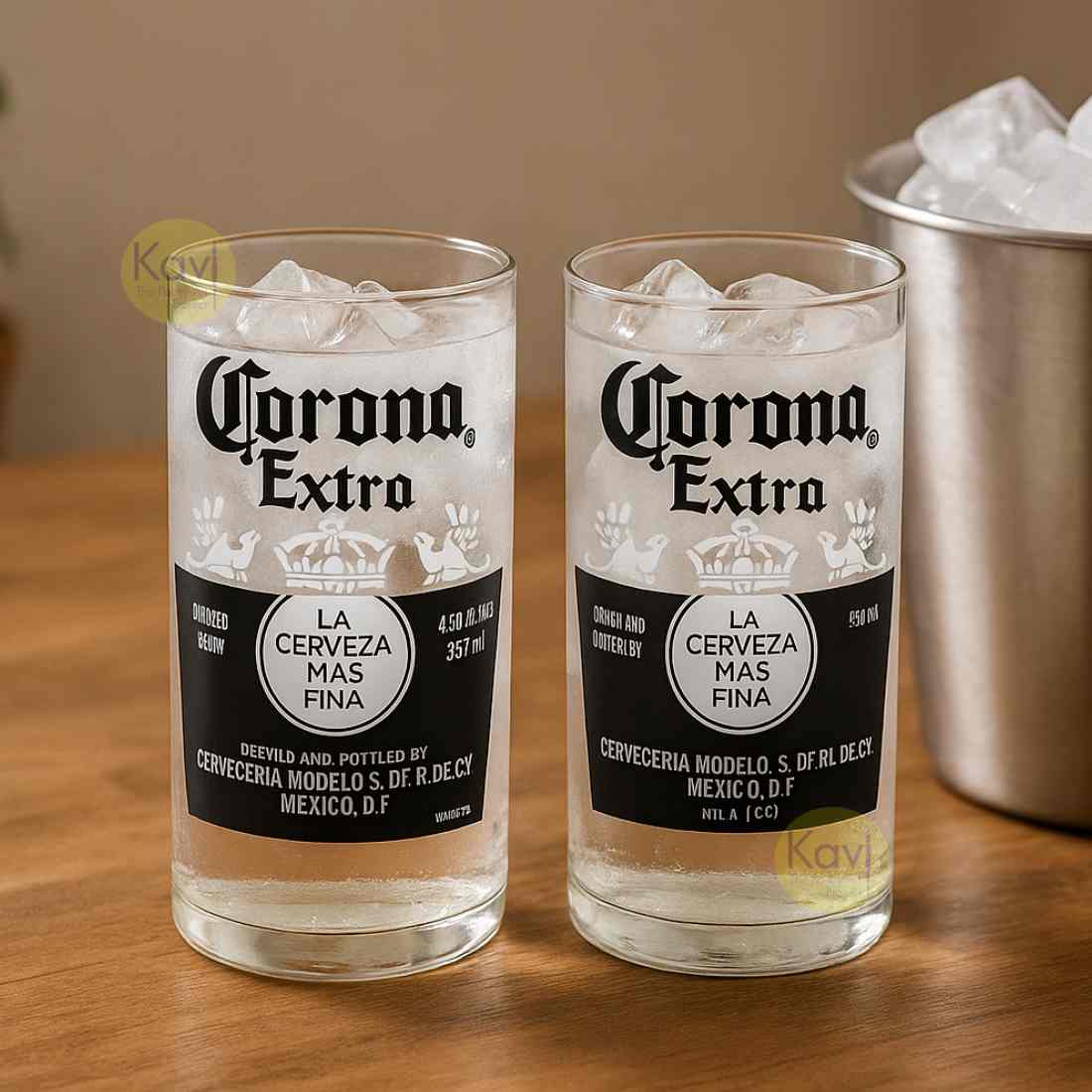 Kavi Corona Glasses (Set of Two) - Kavi The Poetry-Art Project