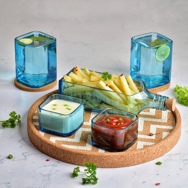Bombay Sapphire Bottle Platter