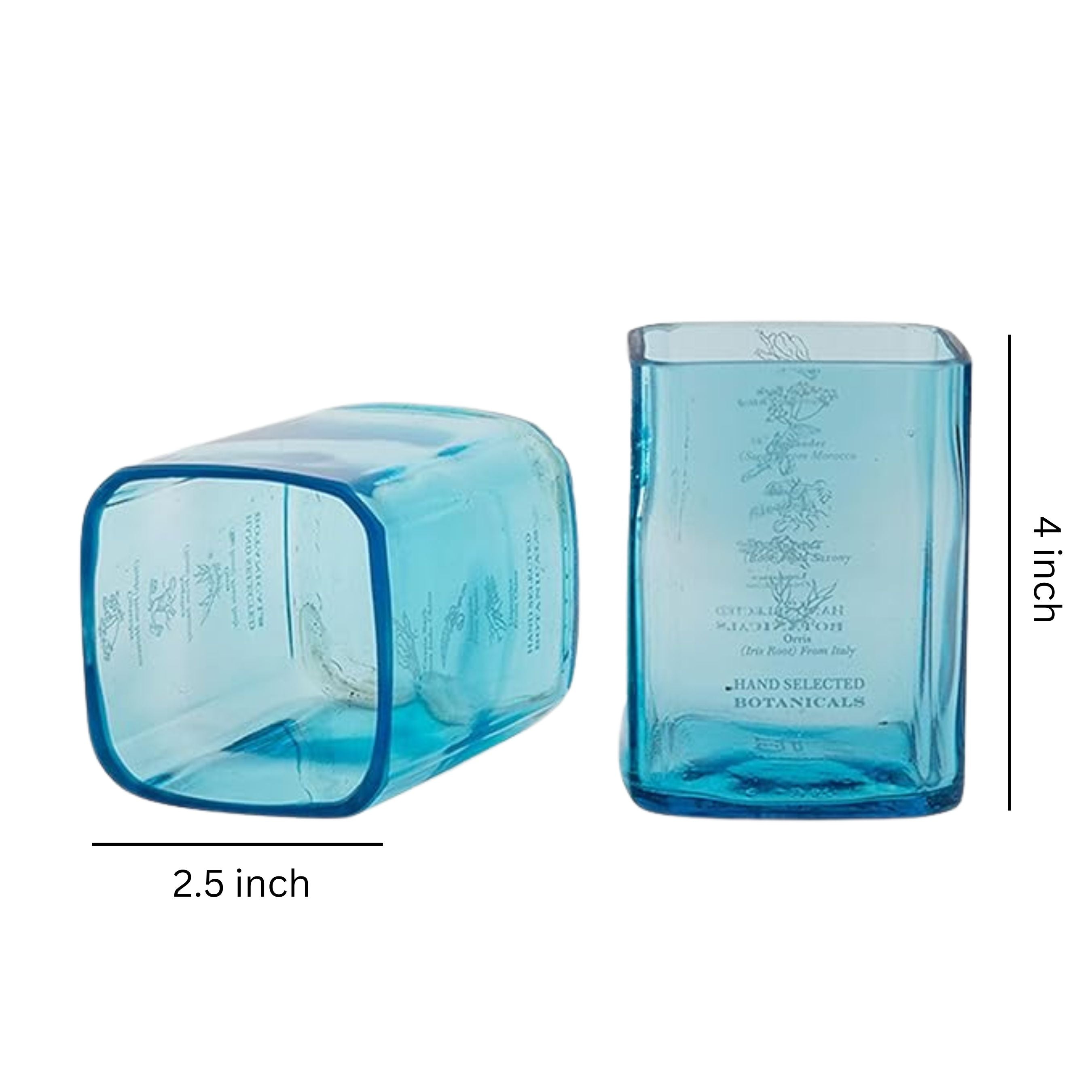 Bombay Sapphire Glasses ( Set of 4 ) with Jug