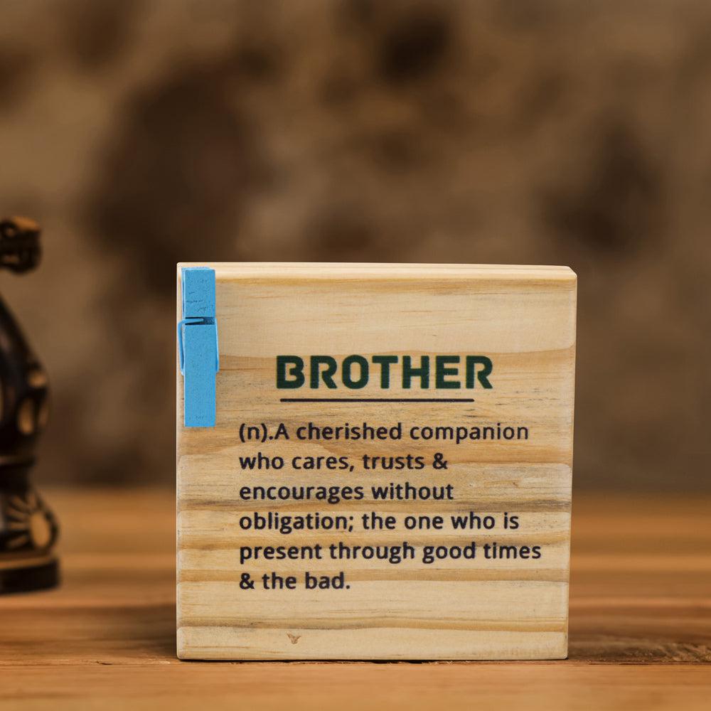 Best Brother Table Photo Frame