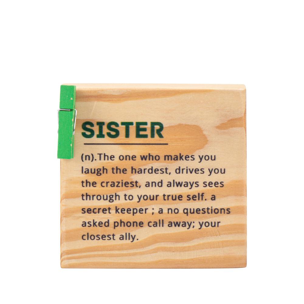 Best Sister Table Photo frame