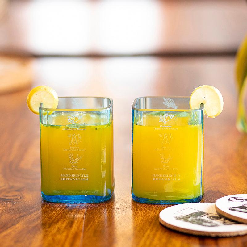 Bombay Sapphire Platter With Glasses