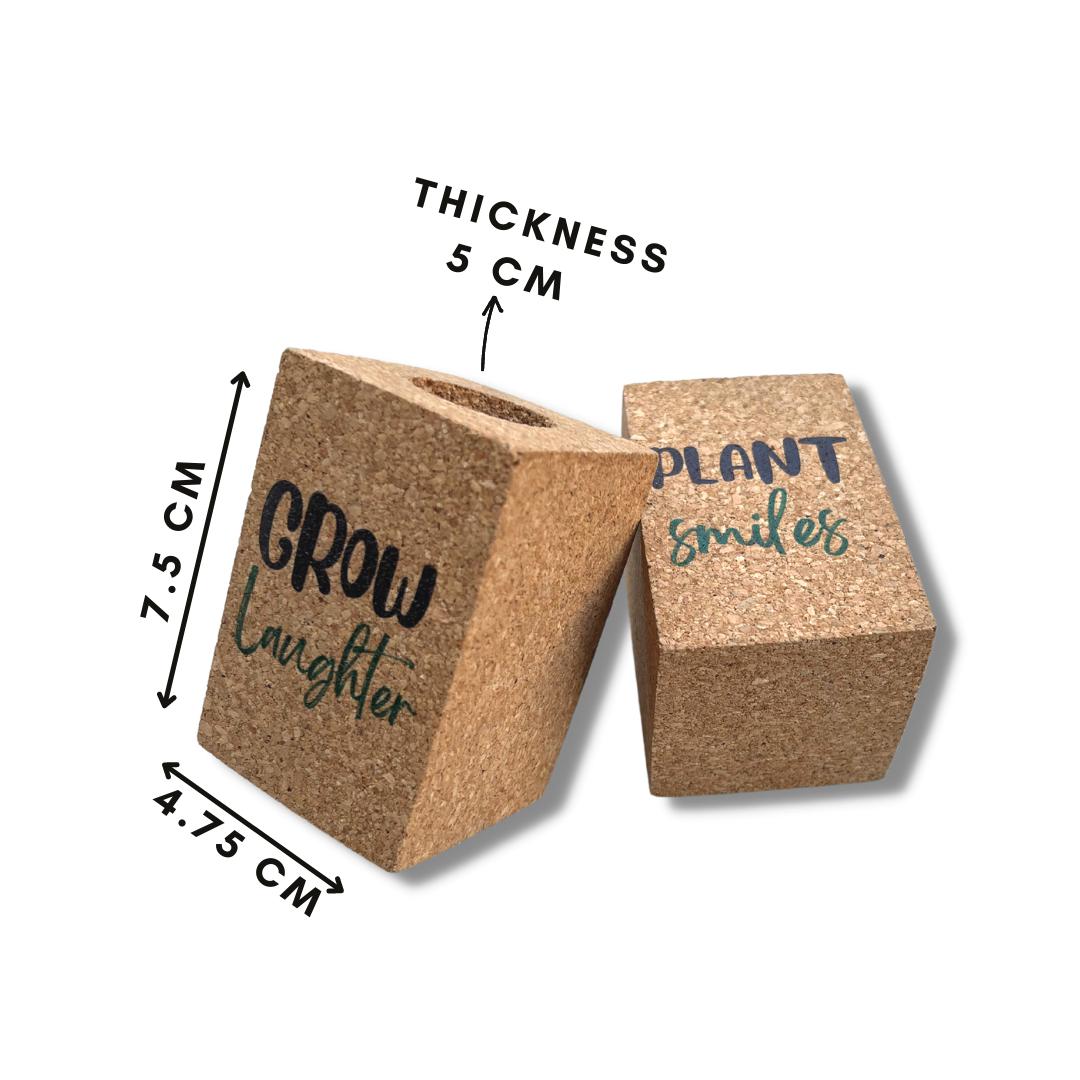 Cork Propagation Planter - Set of 2