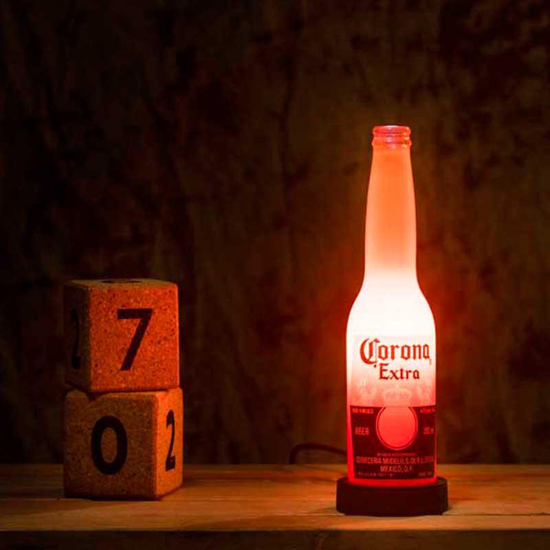 Corona Lamp (Orange)