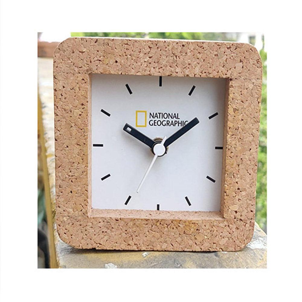 Customised Cork Table Clock Kavi The PoetryArt Project