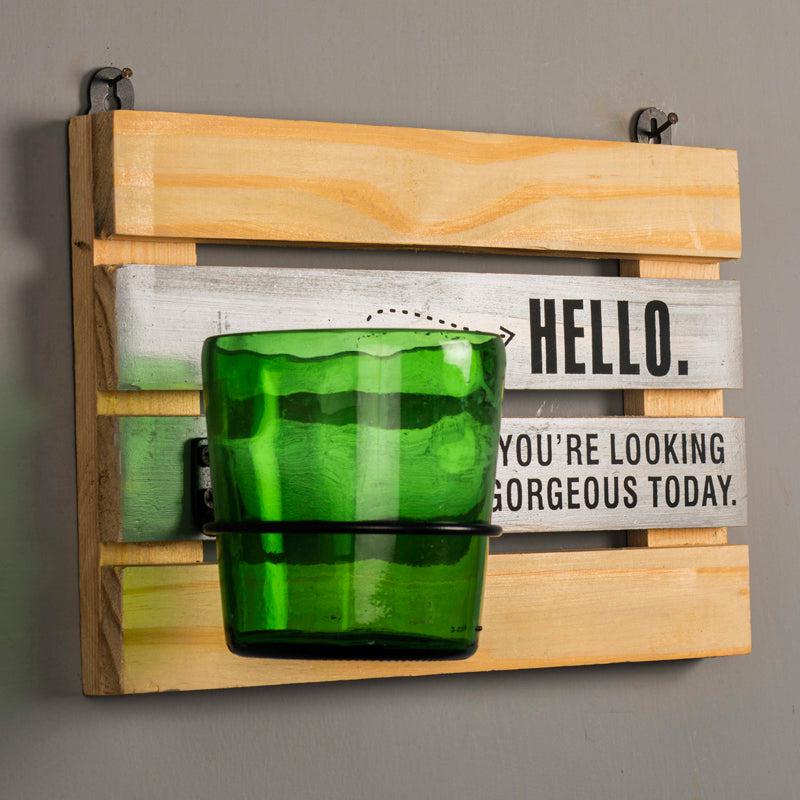 Hello Gorgeous with Vat69 Planter