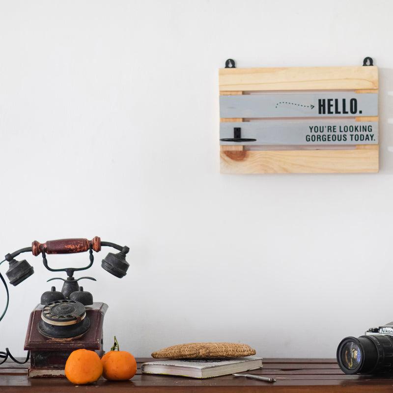 Hello Gorgeous with Wine Planter