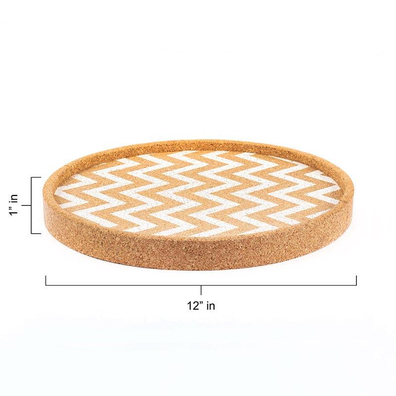 Kavi Bombay Sapphire Serving Set With Cork Tray