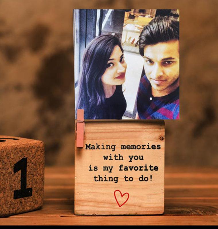 Favourite memories table photo frame