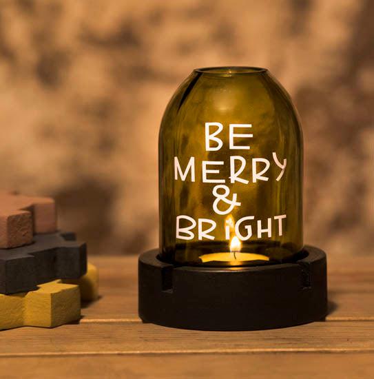 Merry and Bright Tea Light Holder