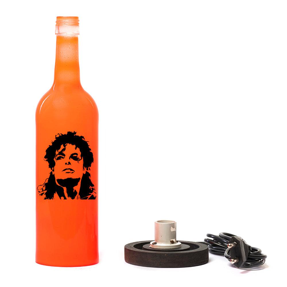 Michael Jackson Inlit Lamp (Orange)