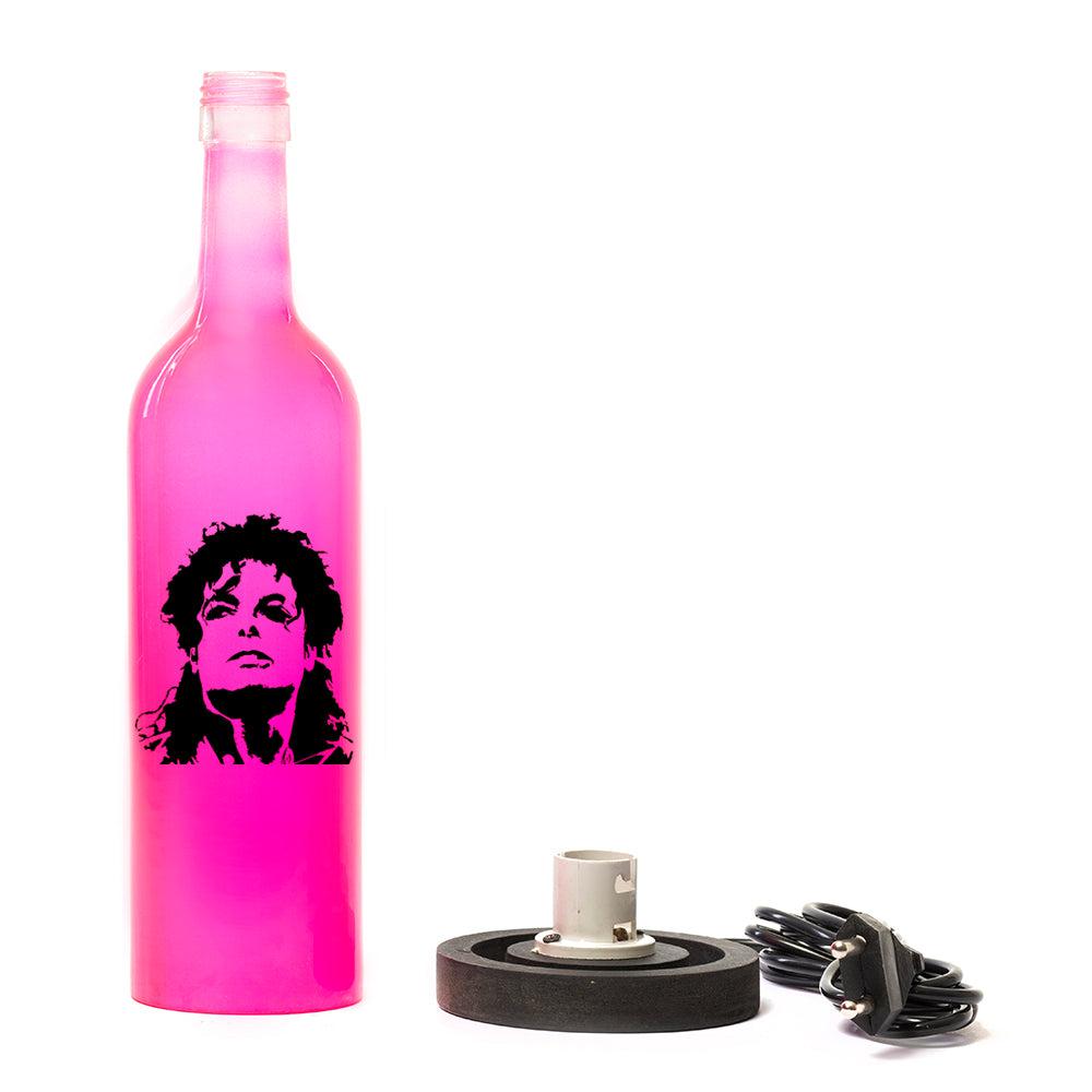 Michael Jackson Inlit Lamp (Pink)