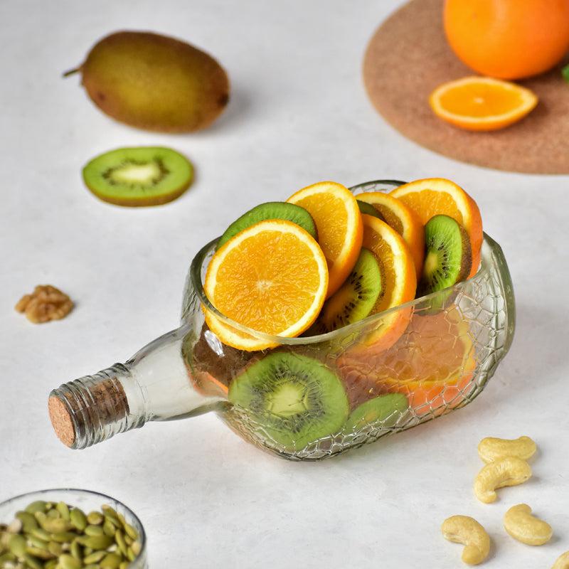 Old Monk Bottle Platter