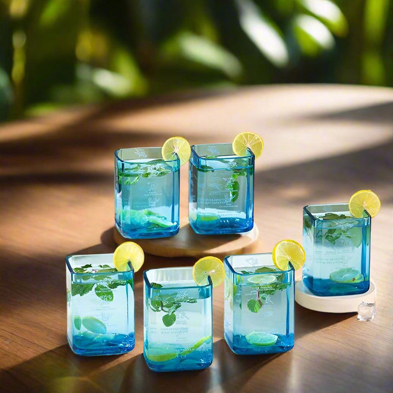 Kavi Bombay Sapphire Glasses (Set of Six)