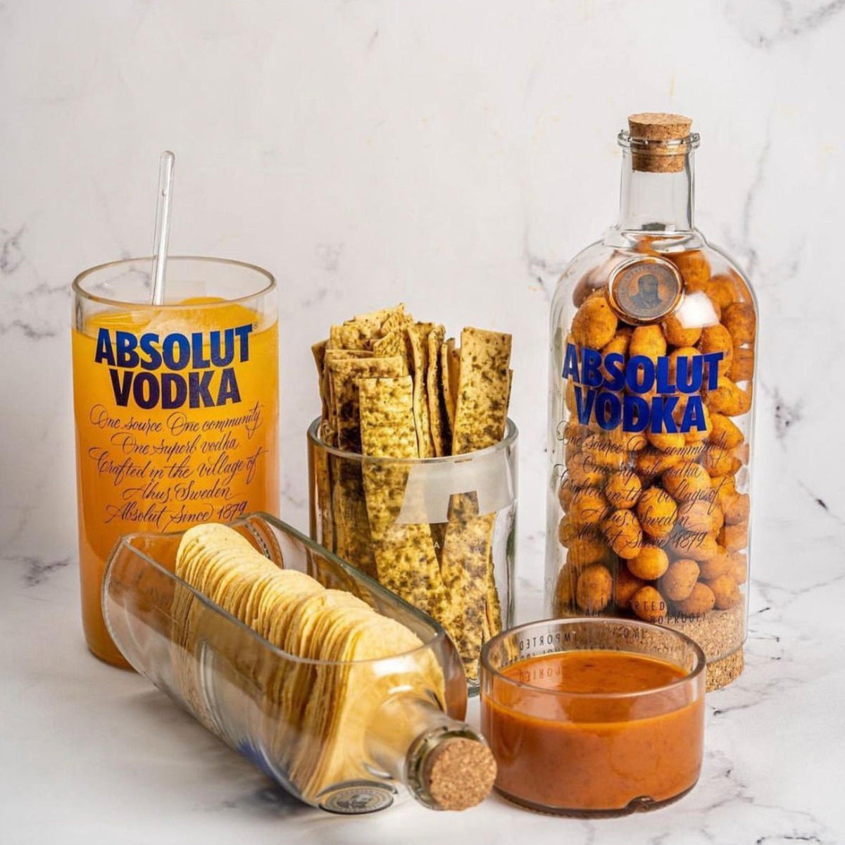 Absolut Bottle Party Combo Set