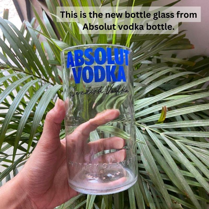 Kavi Upcycled Absolut Big Glass