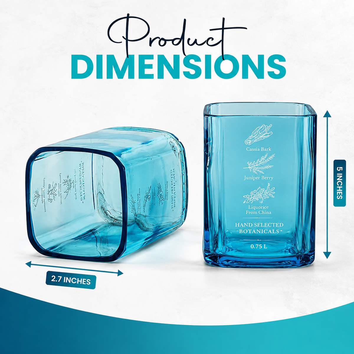 Bombay Sapphire Glass Gift Set