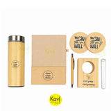 Customised bamboo gift hamper