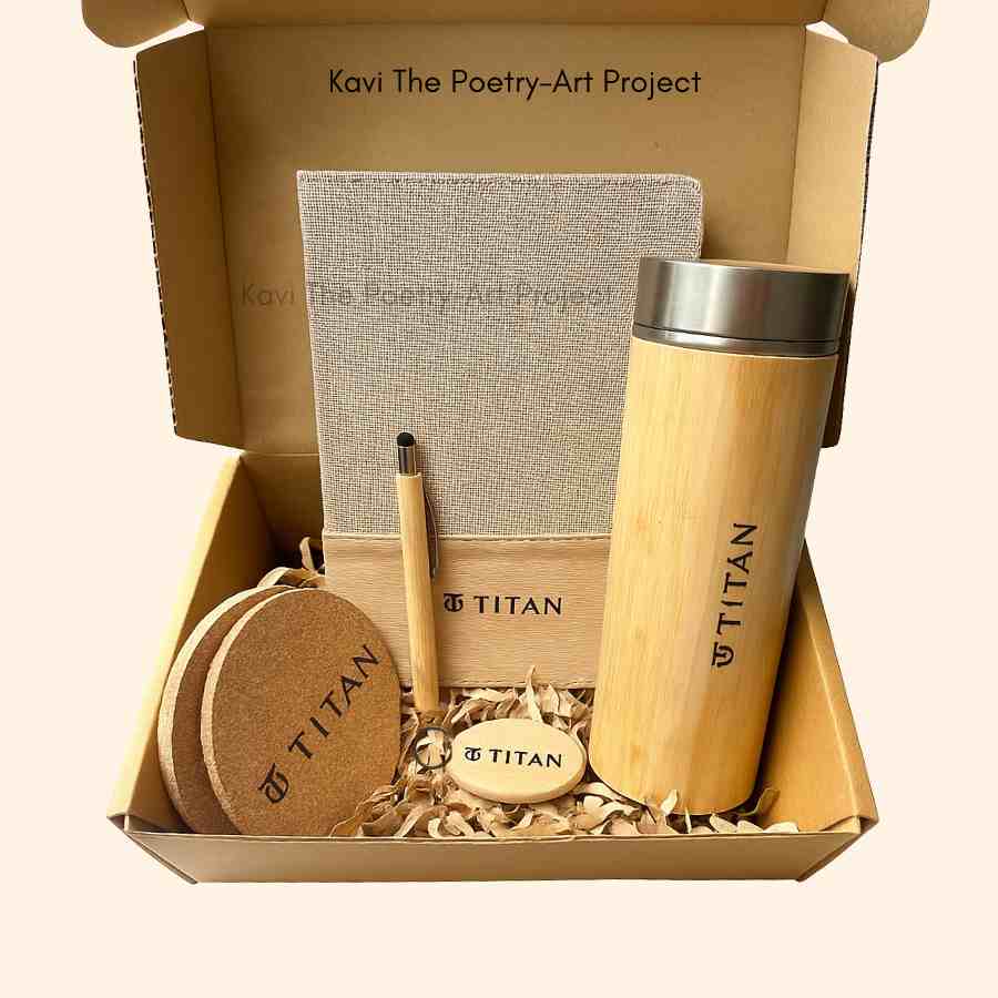 Personalized Bamboo Gift Set