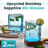 Kavi Bombay Sapphire Glasses (Set of Two)