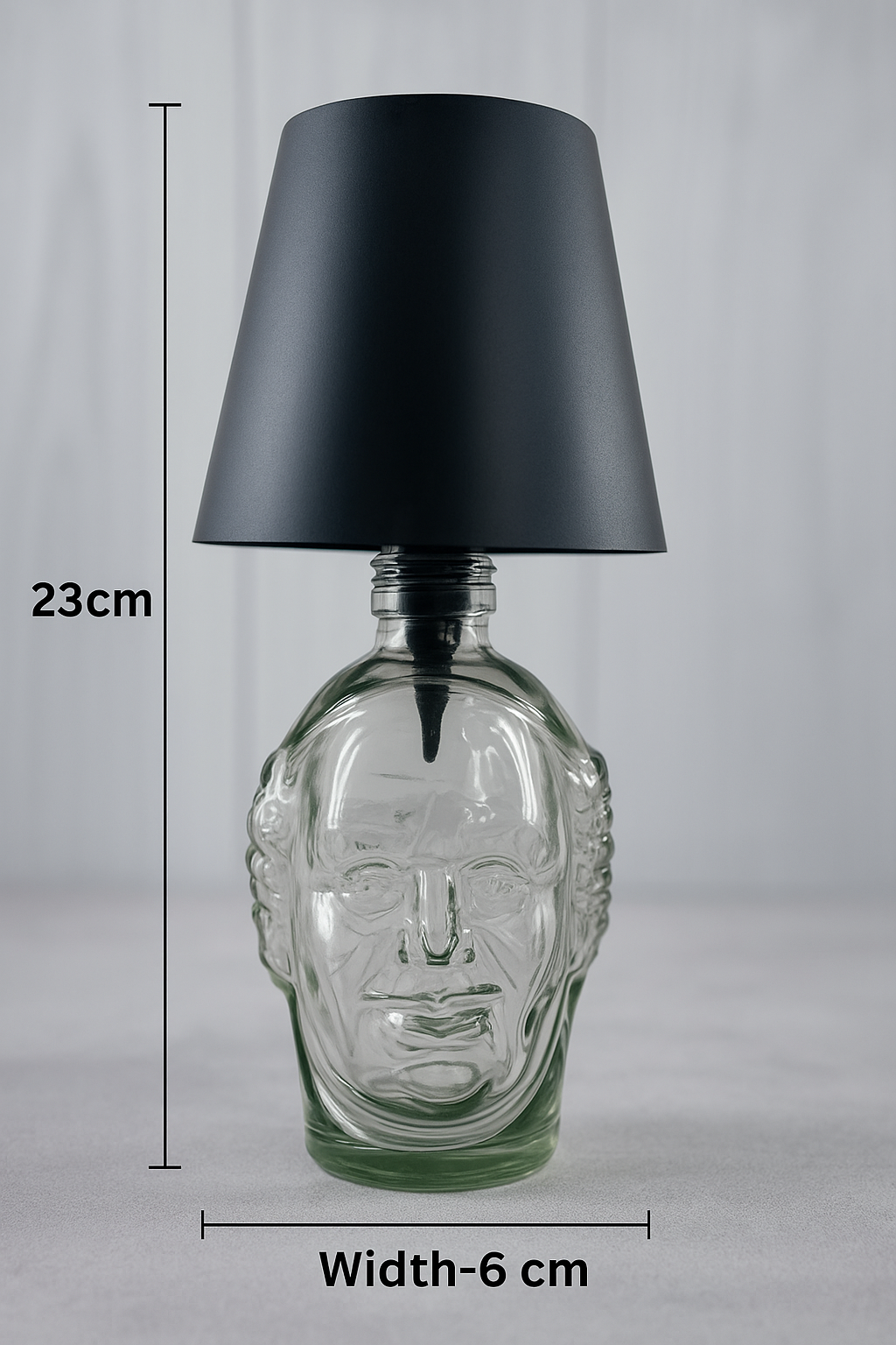 Wireless small Old monk bottle lamp
