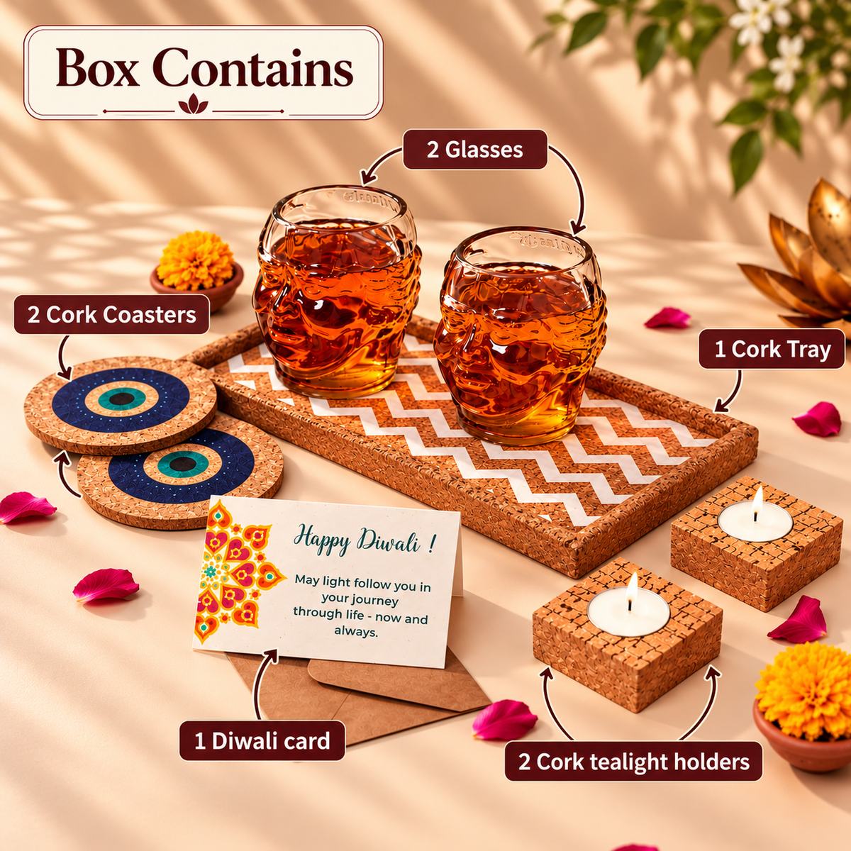 Old Monk Small Face Diwali Gift Set