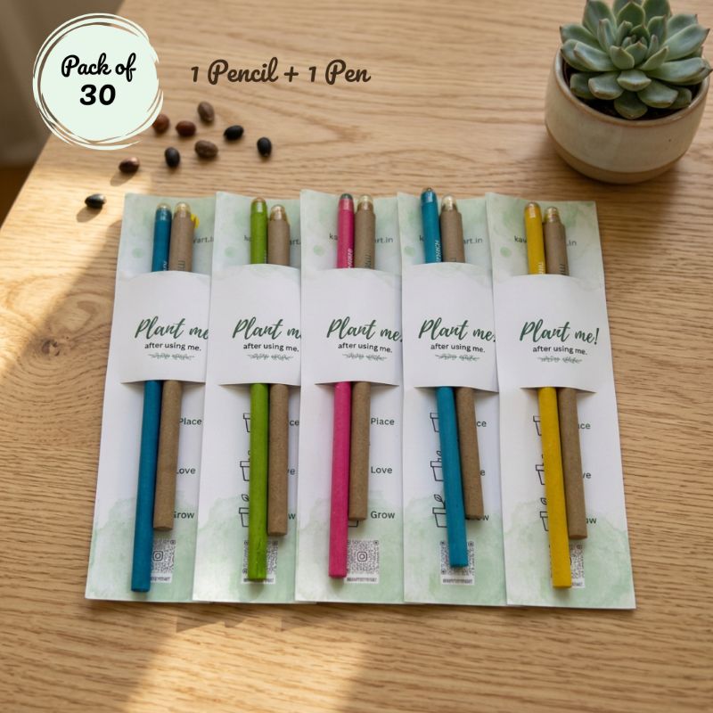 Plantable Seed Pen & Pencil