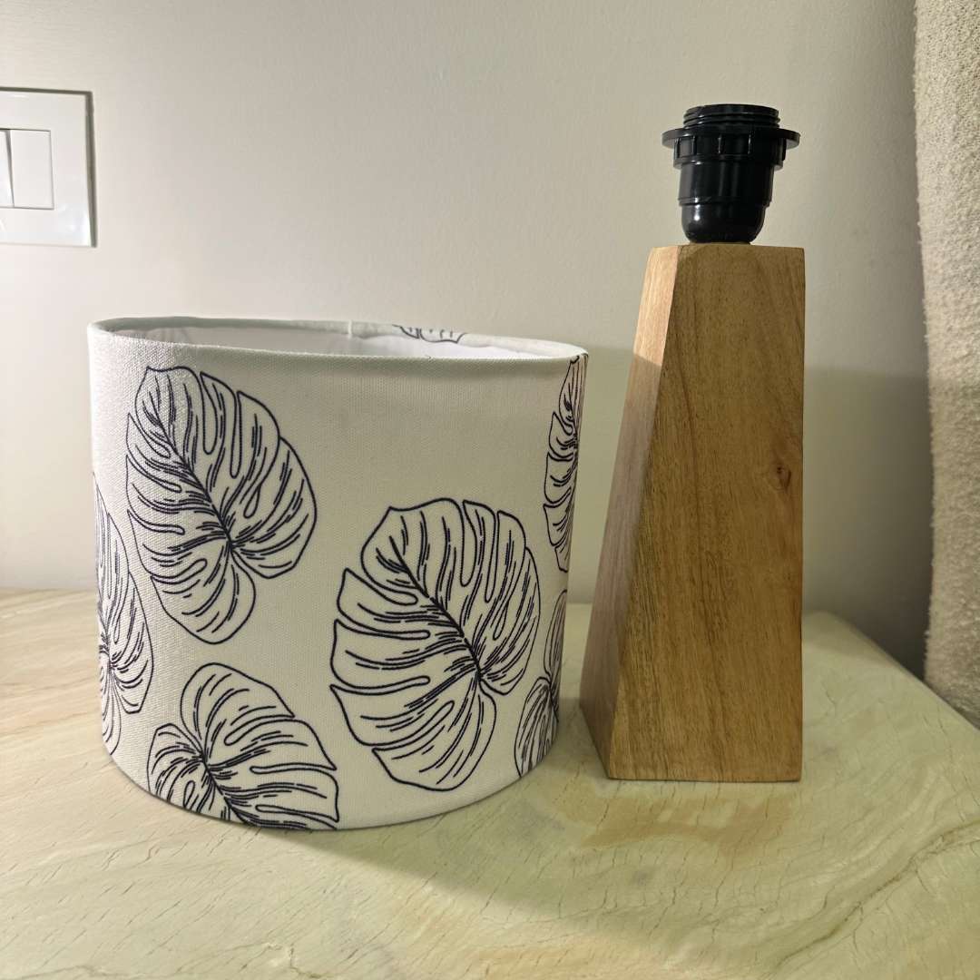 Bed Side Table Lamp Shade (Square Base)