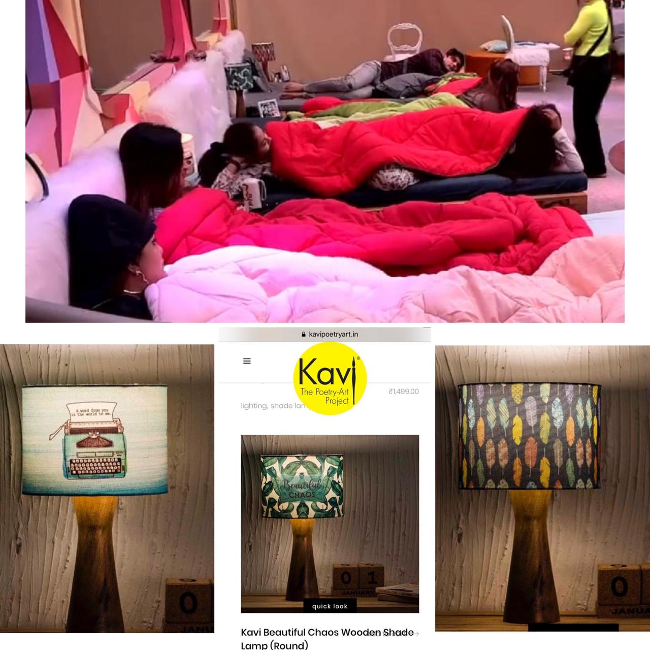 Kavi_Lamps_in_Big_Boss_house