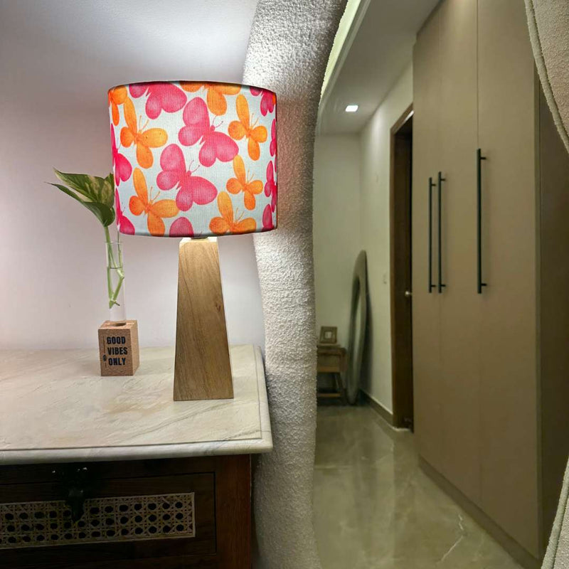 Bedside Lamp Shade (Square Base) – Kavi The Poetry-Art Project