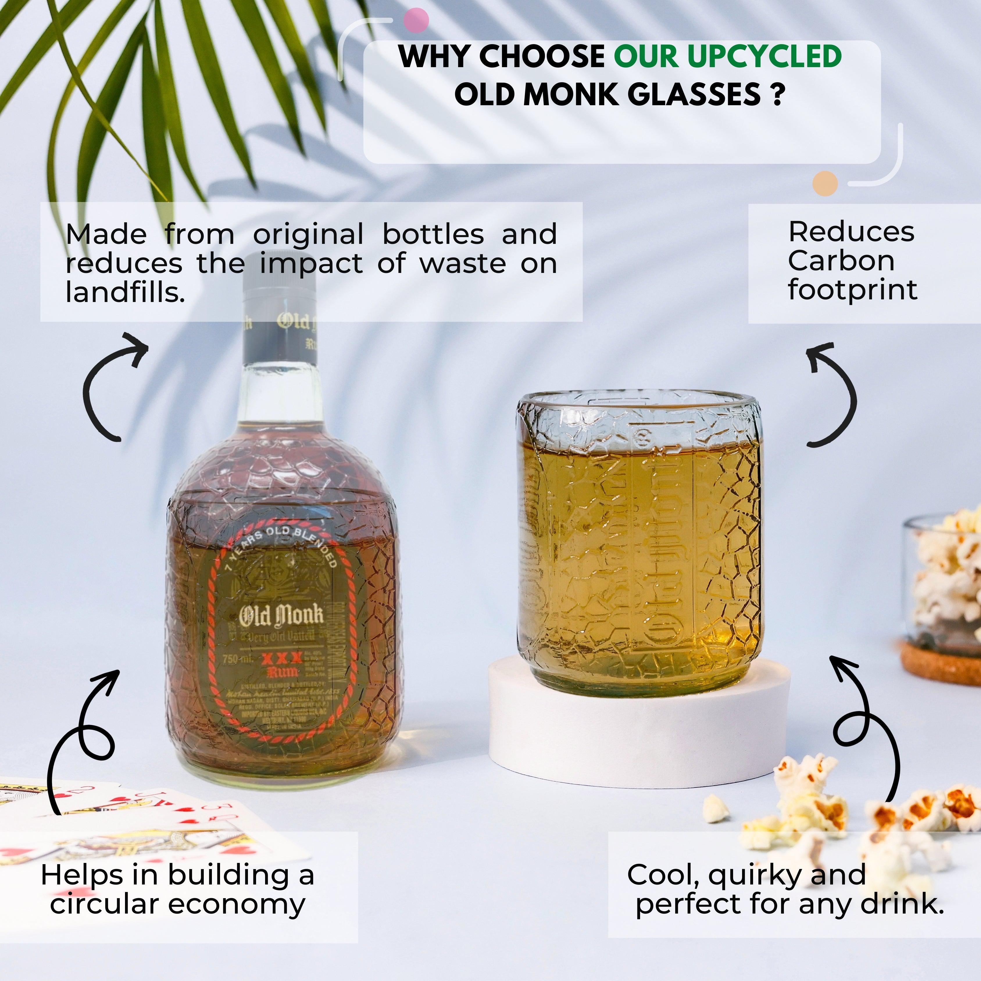 Old Monk Big Glasses 600ml