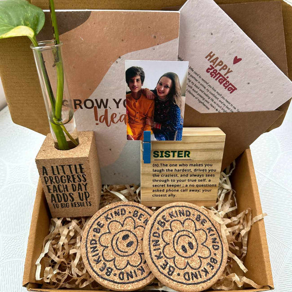 Customised Green Diwali Gift Box – Kavi The Poetry-Art Project