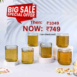 Upcycled Old Monk Small glasses 300ml