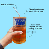 Eco friendly absolut bottle sipper