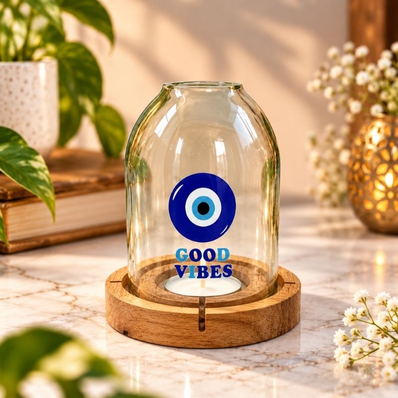 Evil Eye Tea Light Holder
