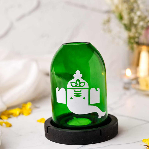 Eco friendly Ganesha Tea Light Holder