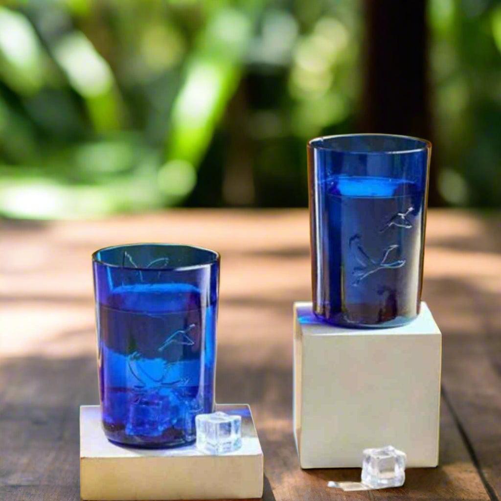 Kavi antiquity bottle Glasses (Set of Two)