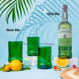 Jameson whiskey bottle glasses (Set of Four)