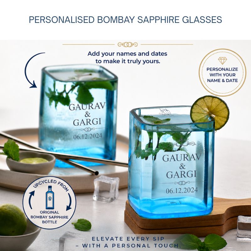 Customized Engraved Bottle Glasses