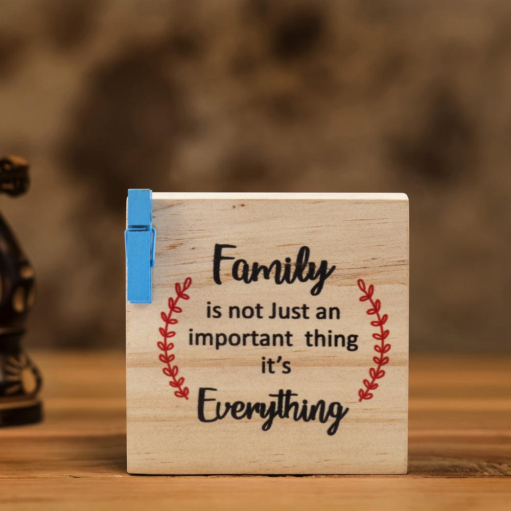 Family Table Photo Frame