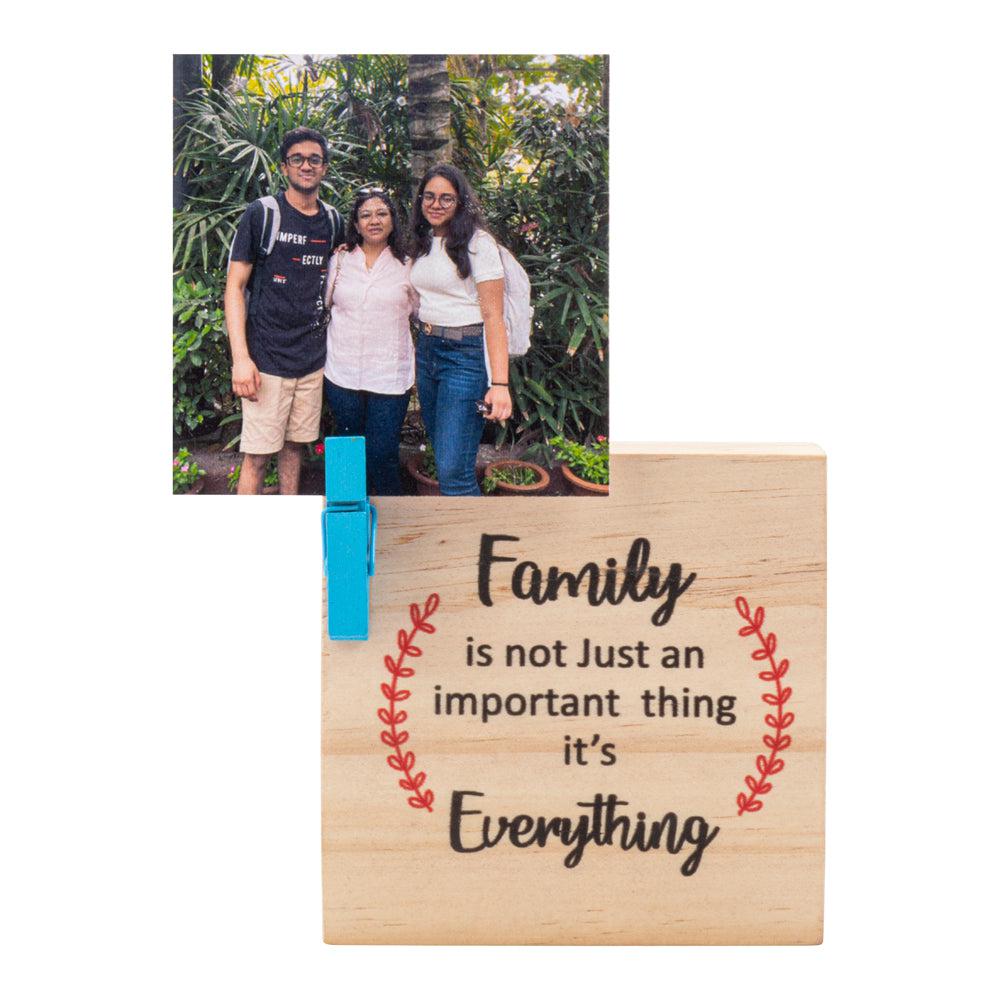 Family Table Photo Frame