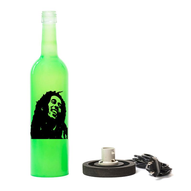 Bob Marley Inlit Lamp (Green)