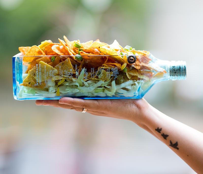 Bombay Sapphire Bottle Platter