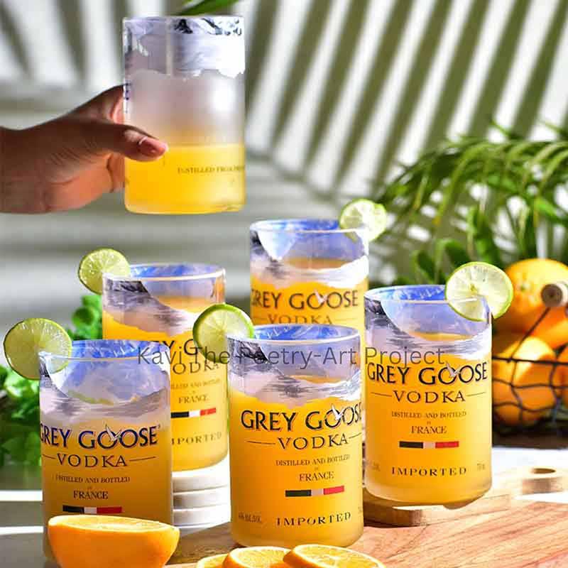 Kavi Grey Goose Glasses (Set of Six)