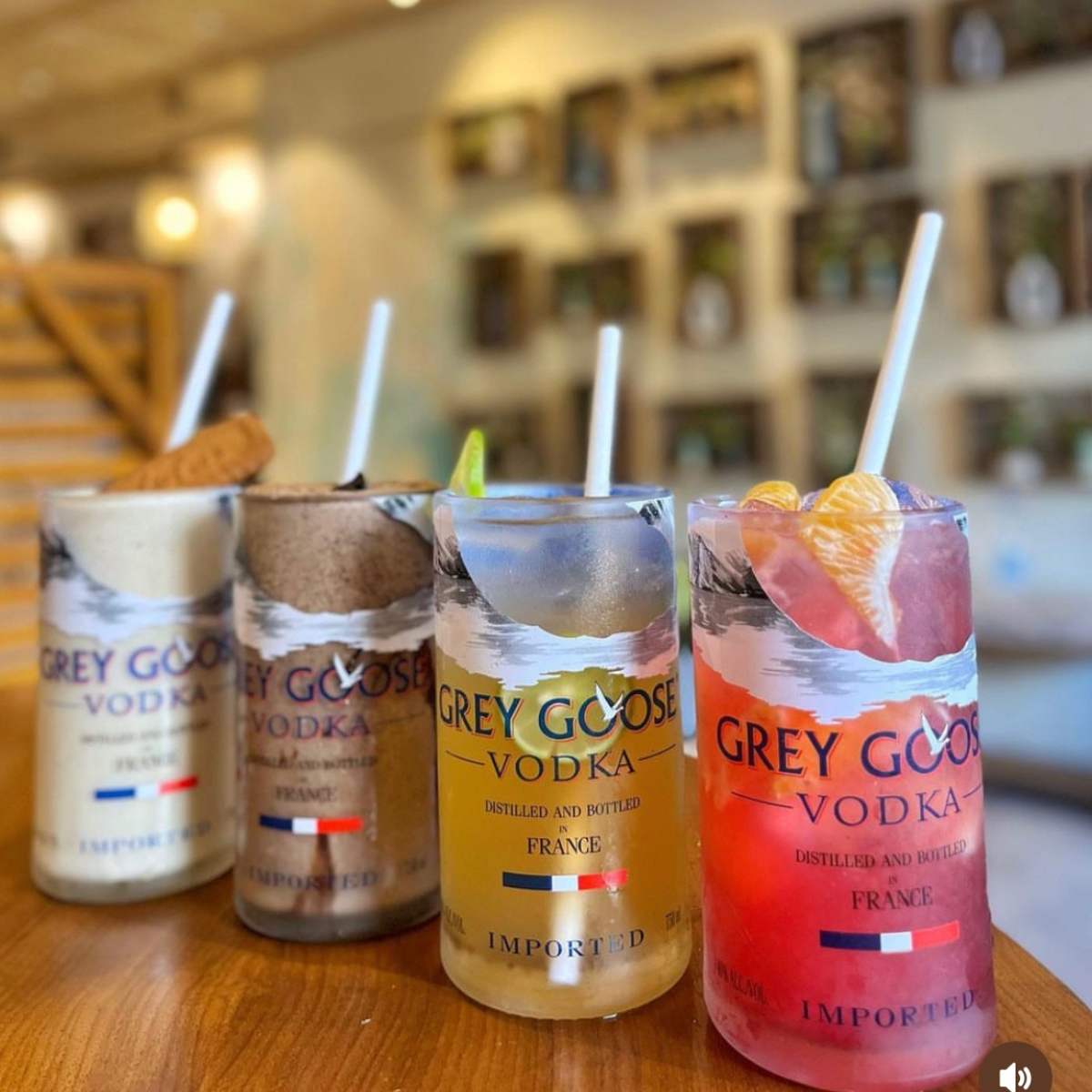 Kavi Grey Goose Glasses (Set of Four)