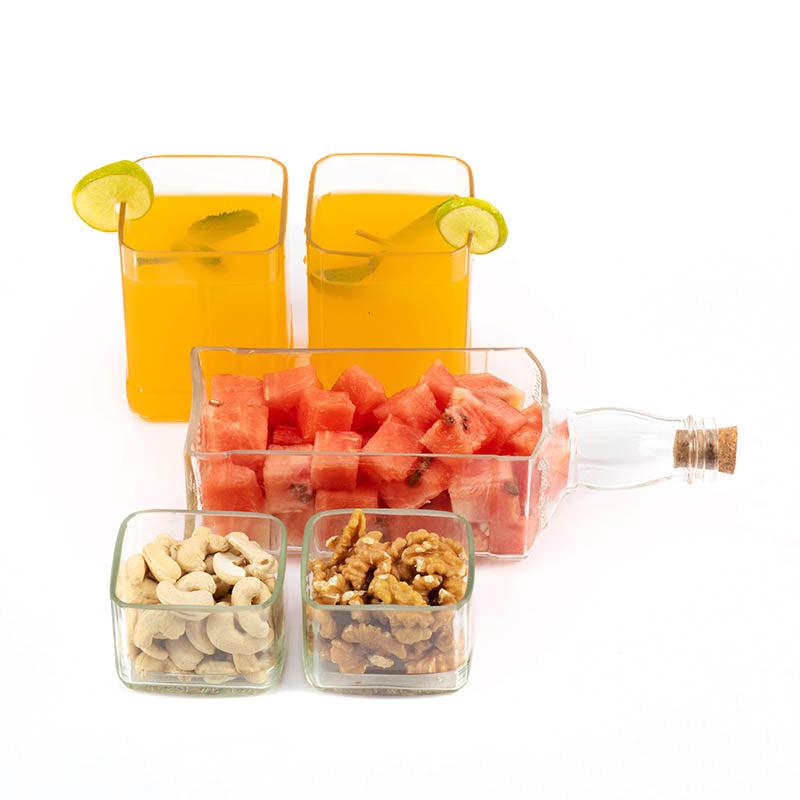 Jack Daniel Bottle Serving Set