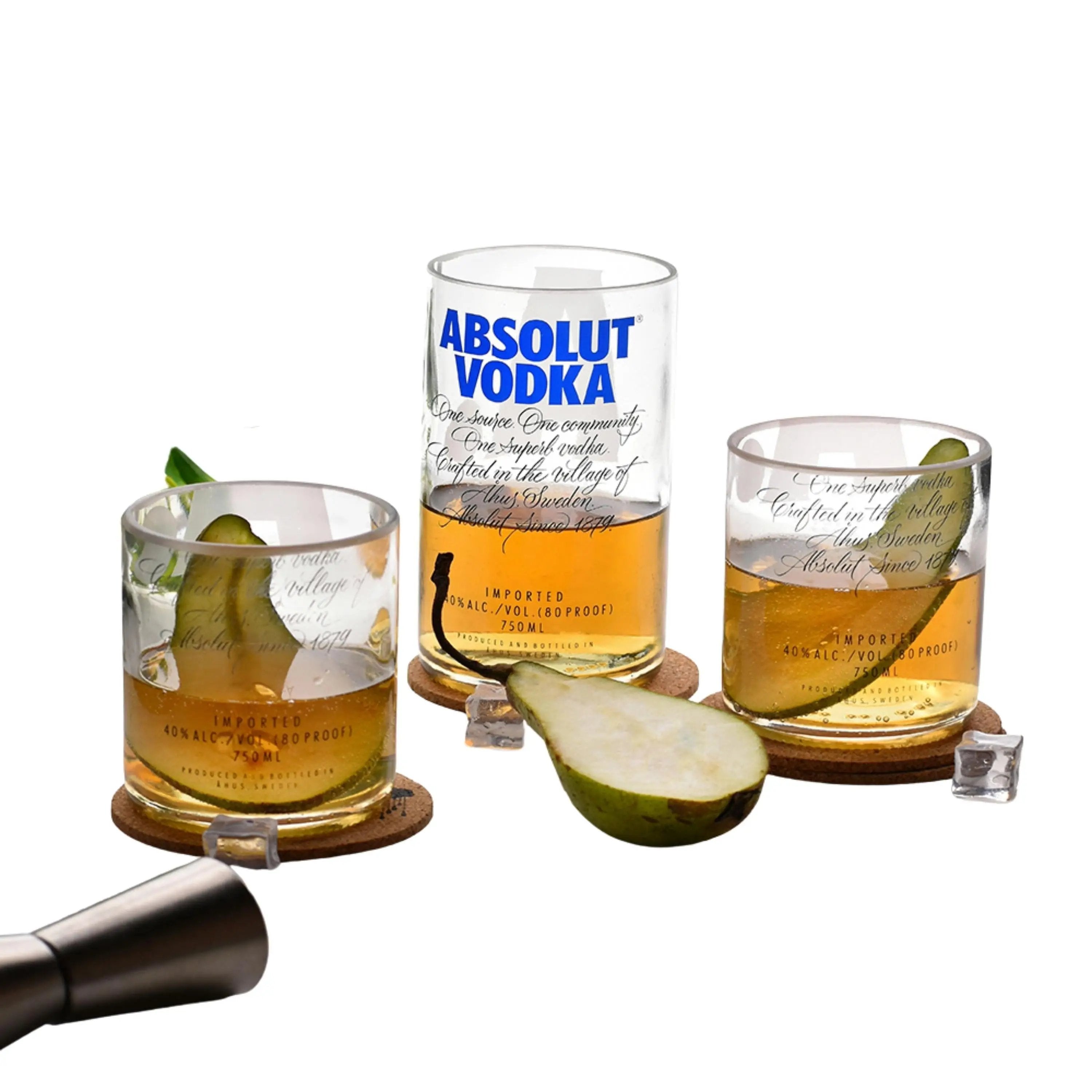 Kavi Absolut Glasses (Set of Three)