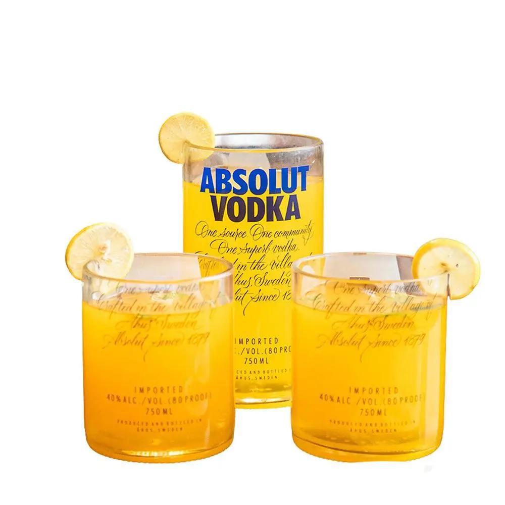Upcycled Absolut Vodka Glasses – Kavi The Poetry-Art Project