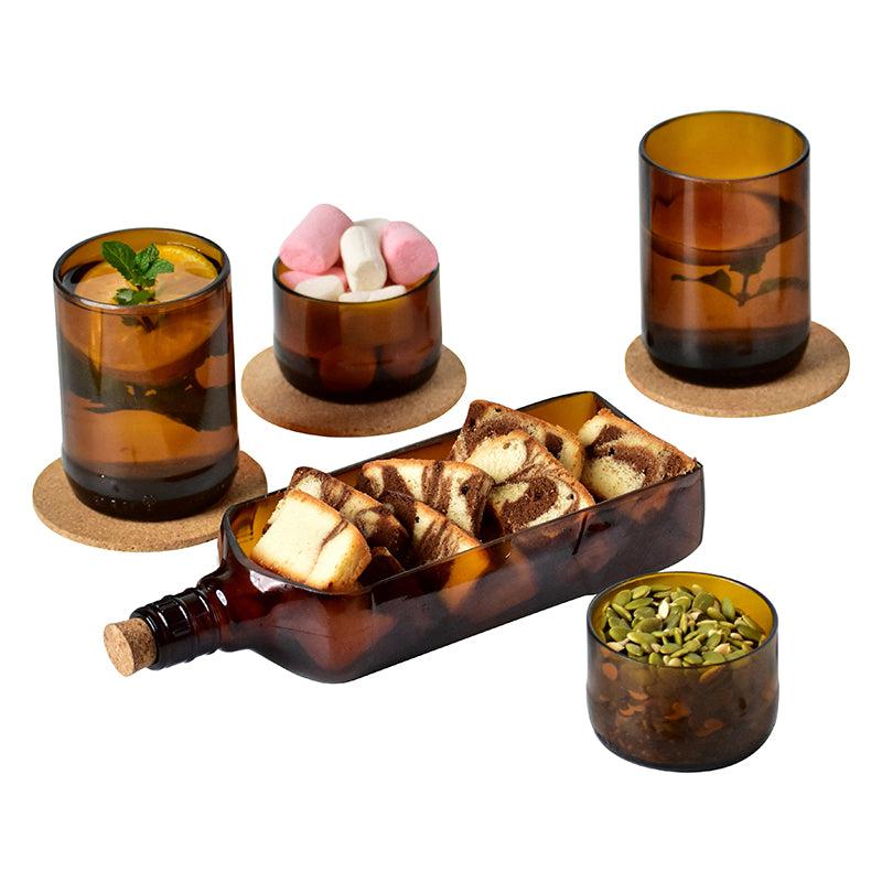 Kavi Ballantine Bottle Serving Set