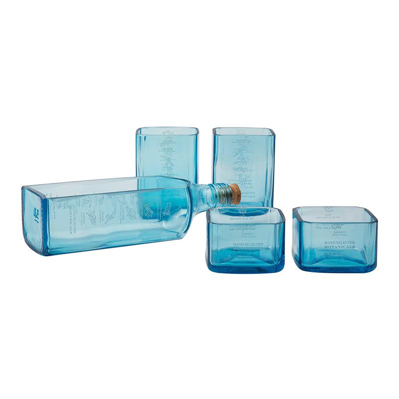 Kavi Bombay Sapphire Serving Set With Cork Tray